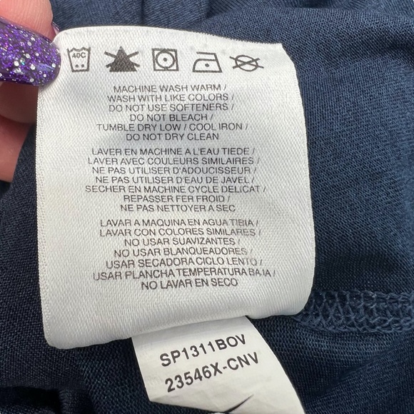 NIKE MLB DRI-FIT NAVY BLUE BOSTON RED SOX SHORT SLEEVE SHIRT - Picture 8 of 9